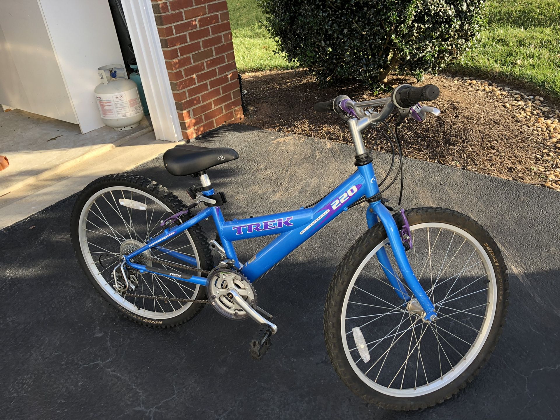 Girls Trek bike. Needs tires.