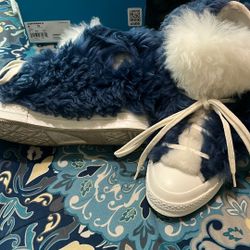 AMBUSH x Chuck 70 High 'Fuzzy - Navy Blue'