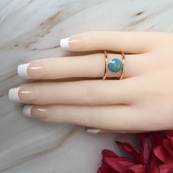 Turquoise Ring, Size 8