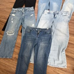 Jeans For Sale 2 Wide Legs Askin $15  Each The Others 10 Each Size Extra Large