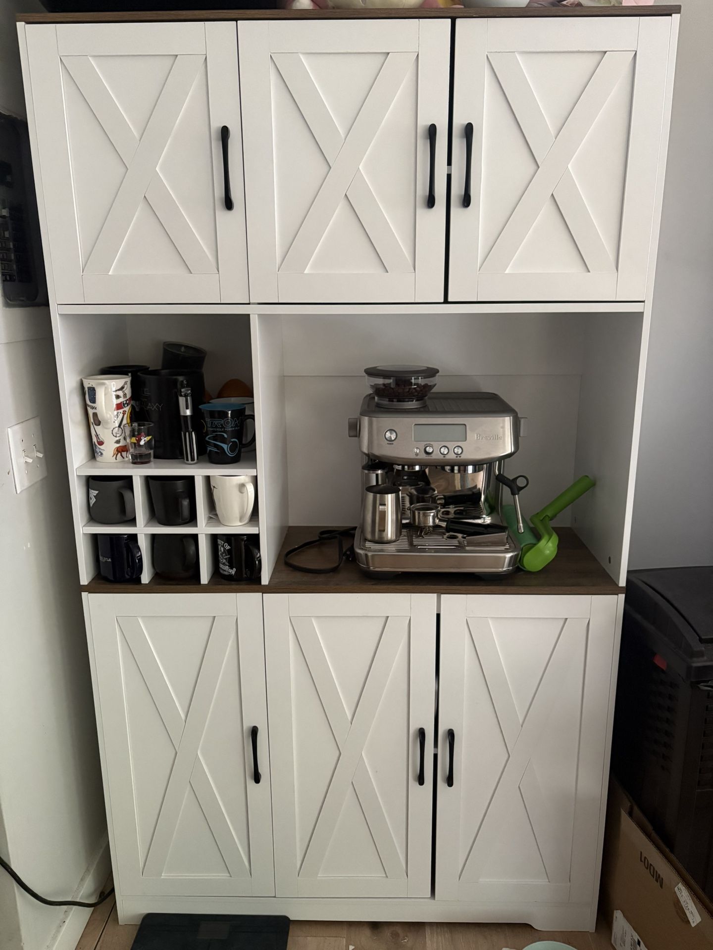Kitchen Pantry Storage Cabinet