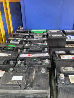 New and rebuilt batteries