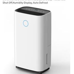 50-Pint Dehumidifier – HUMILABS – Covers 4,500 Sq Ft – Hose Drain Option