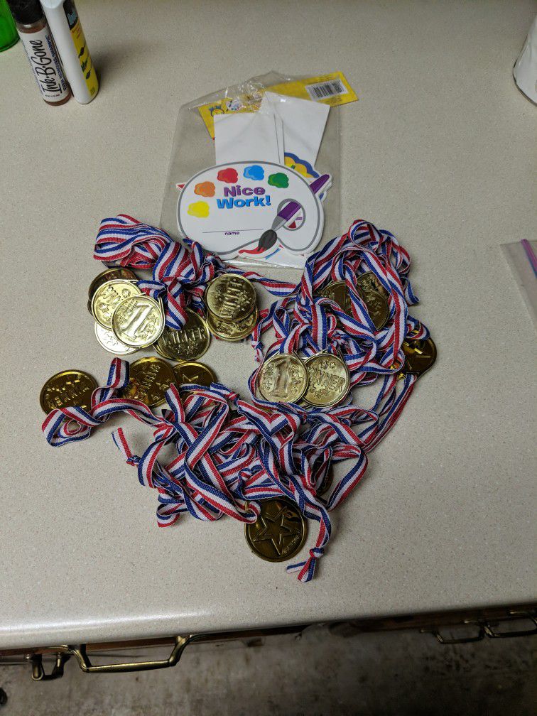 Kids Medals And Stand Up Rewards