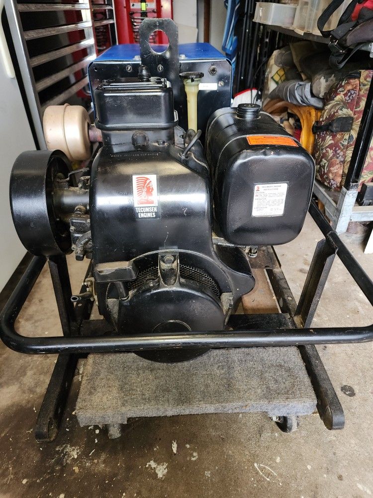 Gas Powered Miller Roughneck Welder And Generator /leads