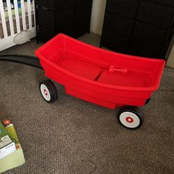 Red Kids Wagon