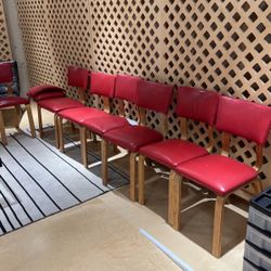 Vintage Thonet Chairs by Joe Atkinson.  Set Of 6