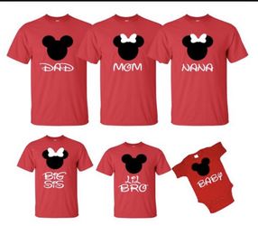 Disney Family Vacation T-shirts