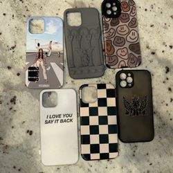 IPHONE 12/Pro CASES (girly)