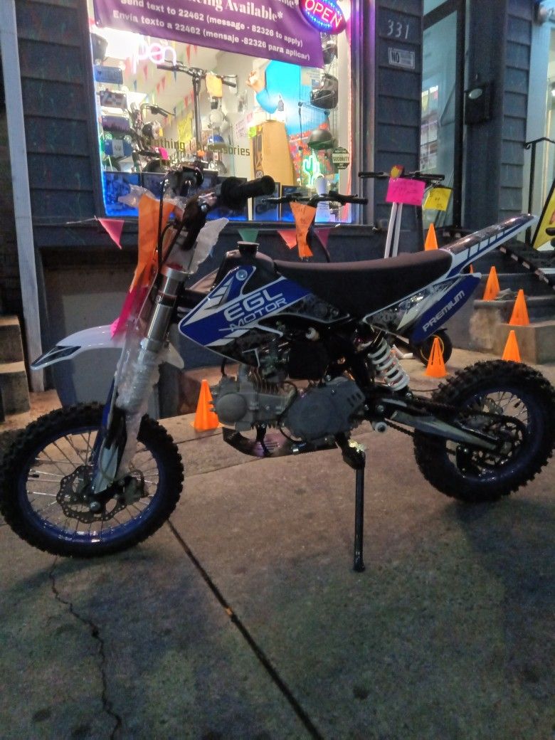 Dirt Bike Color Blue New Special