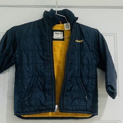 Kids Timberland Jacket Size 4  Navy Blue 