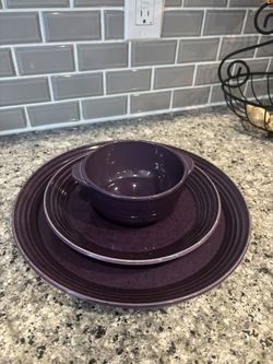 Vintage Mikasa Plum Dinnerware