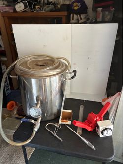 Beer Brewing Kit Stainless Steel Pot Fermentation Setup for Beer