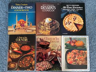 Vintage Betty Crocker Taste of Country Cookbooks