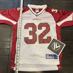 Arizona Cardinals Edgerrin James Reebok Jersey YOUTH Size Medium 