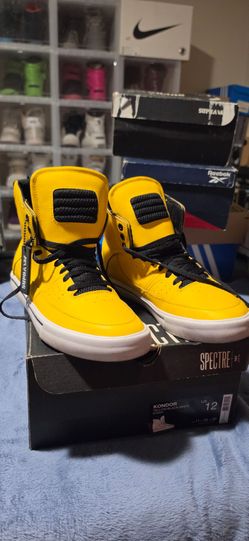 Supra Kondor Yellow/Yellow US 12 M w/box