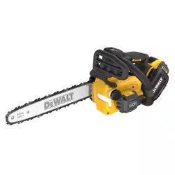 DeWalt Flexvolt 60v Max 14 In. Cordless Battery Powered Top Handle Chainsaw Kit With Batteries And Charger