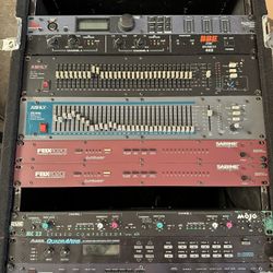 DBX Ashley Tascam Yamaha Lexicon BBE Rack Gear!