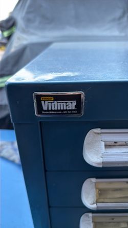 Used  Stanley vidmar toolbox