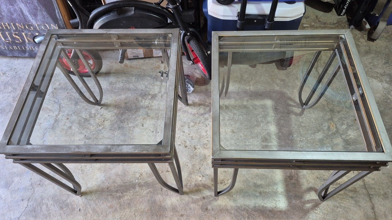 Glass End Tables