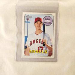 #600 Shohei Ohtani 2018 Topps Heritage (NM)