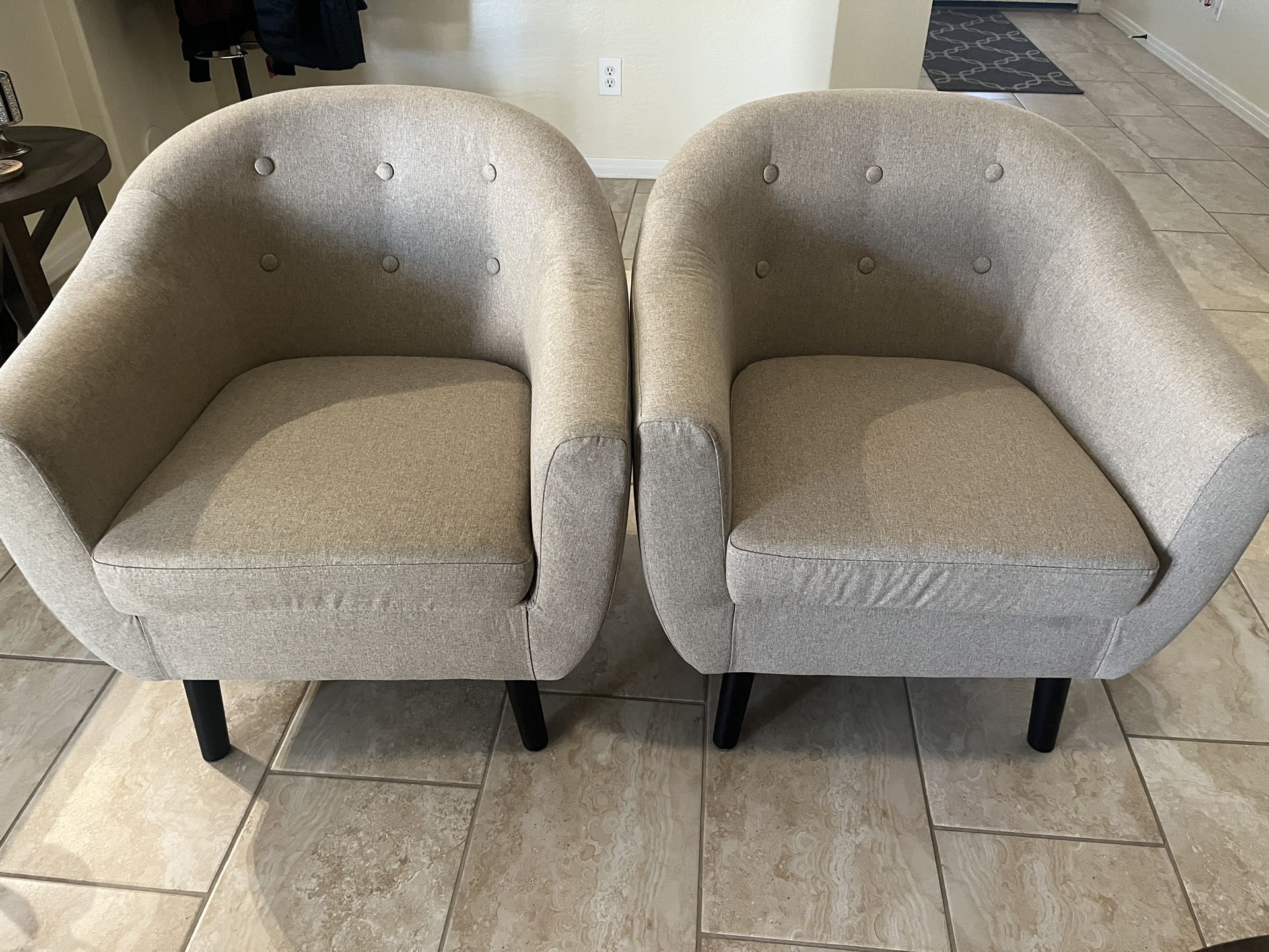 Accent Chair Set Of 2 