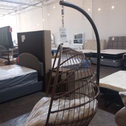 Dark Brown Outdoor Swing ( Ask For Jose )