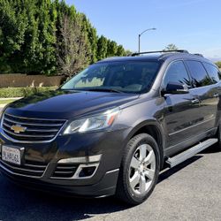 2016 Chevy Traverse LTZ-ICE Cold Air Leather Pano Roof Smog Luxury SUV