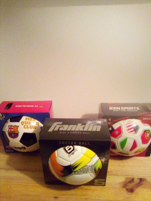 Size 5 Soccer Balls $12 Each