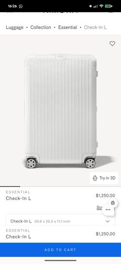 Rimowa -LOOKALIKE check in suitcase luggage