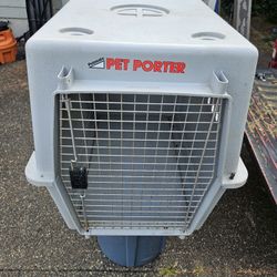 Large Dog Travel  Crate,  PET PORTER.