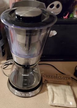 Cuisinart DCB-10 Automatic Cold Brew Coffeemaker, Silver