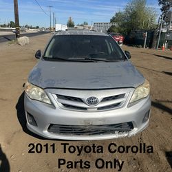 2011 Toyota Corolla Parts Only