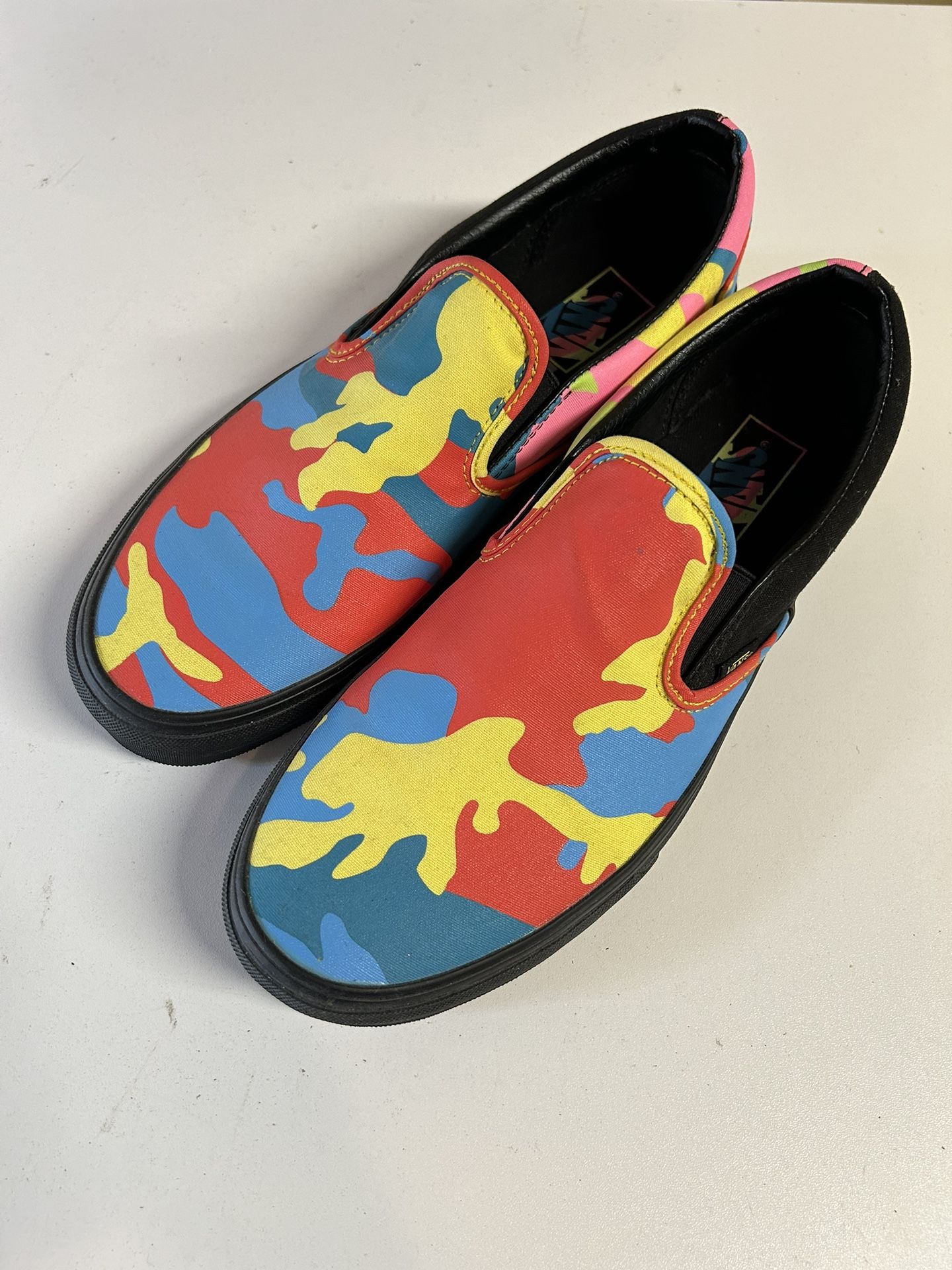 Vans classic slip on Neon Camo 