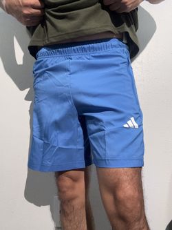 New Adidas men Shorts, Small (30-32) 7", Zip Pockets
