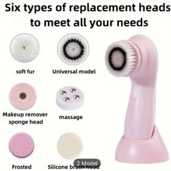 Facial Cleansing Brush With USB