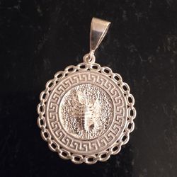 Silver Scorpion Pendant 