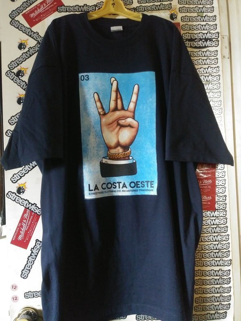 StreetWise T-shirt Size: 5XL Color: Navy