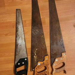 Hand Saw, Sharptooth. All 3 For $45