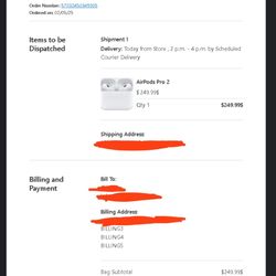 Airpods pro 2nd gen (WITH RECIEPT)