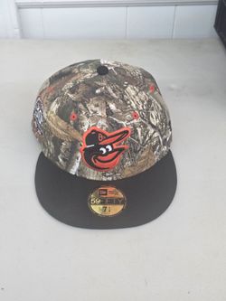 Baltimore Orioles New Era Real Tree Camo 30th Anniversary Cap Hat Size 7 1/4