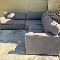 Grey Corner Sectional Sofa (delivery Available) 