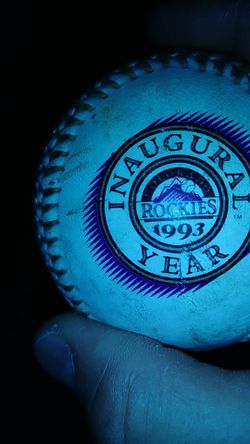 Rockies ball 1993 inaugural