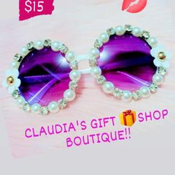 Beautiful Fashion Pearl Sunglasses