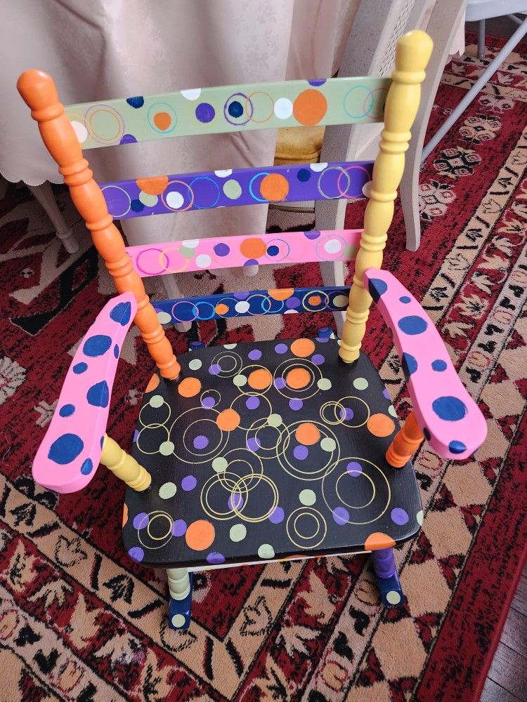 Decorative Kids Rocking Chair