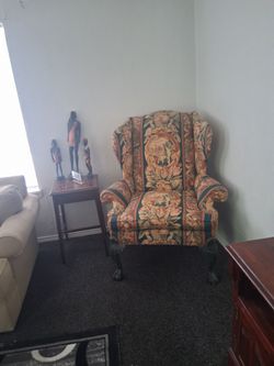 Two living room chairs