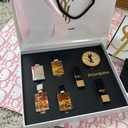 Ysl Libre Perfume Makeup Gift Set With Bag Brand New Regalos Mujer Women Gift Mother Day MSRP $300