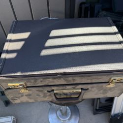 Old Leather Briefcase 