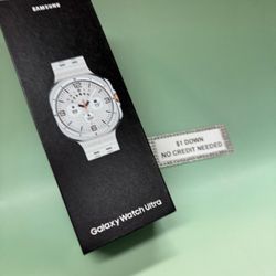 Samsung Galaxy Watch Ultra 47MM LTE New - Only $1 Today Pay The Rest Later! 