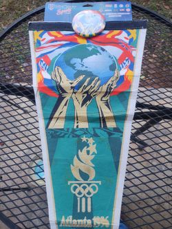1996 Olympic Banner For Sale $100